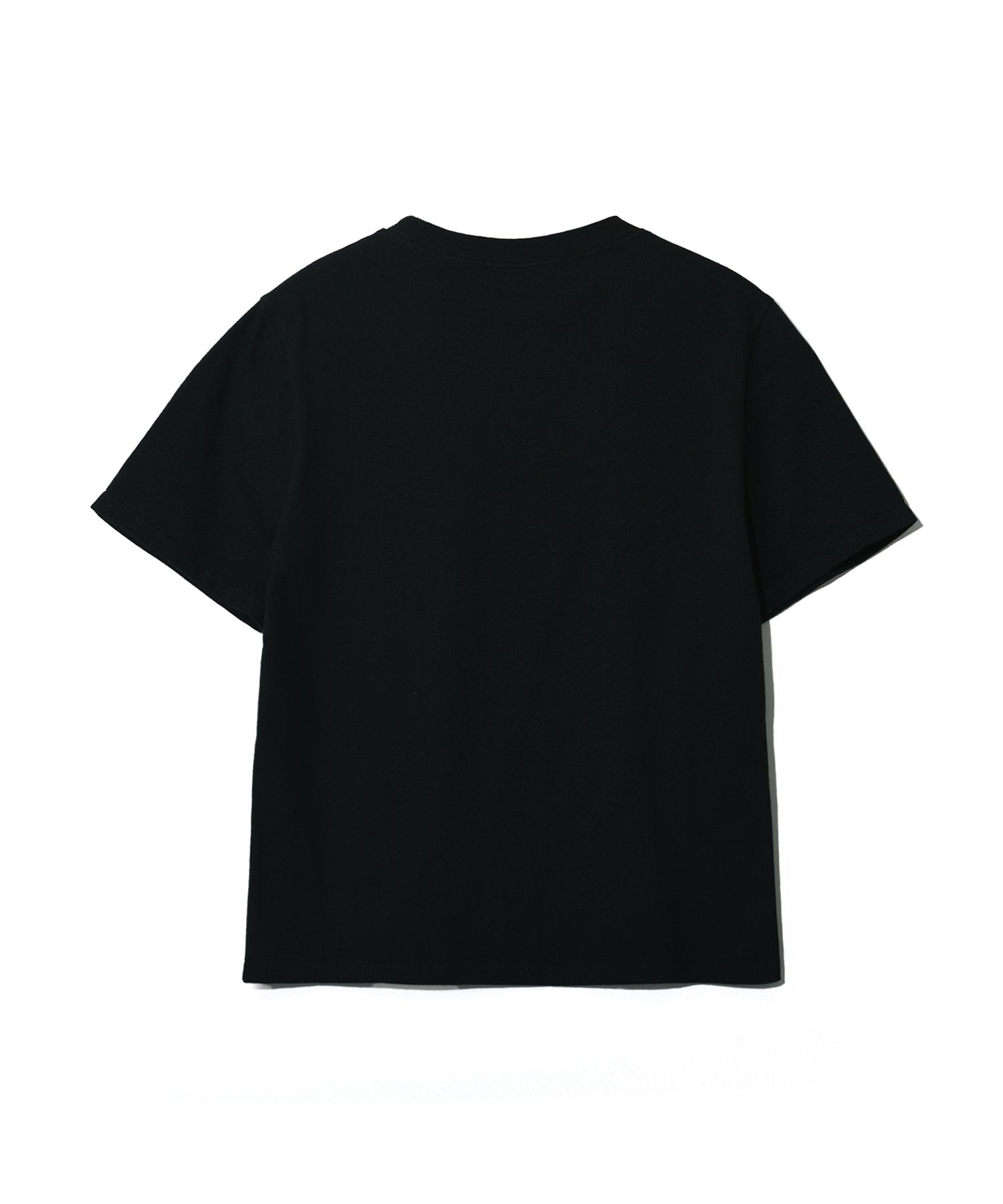 PHYPS ♥ Women's Rose Typo Short Sleeve T-Shirt/追跡付 MUSINSA | PHYPS Women's Rose Typo Short Sleeve T-Shirt_Black