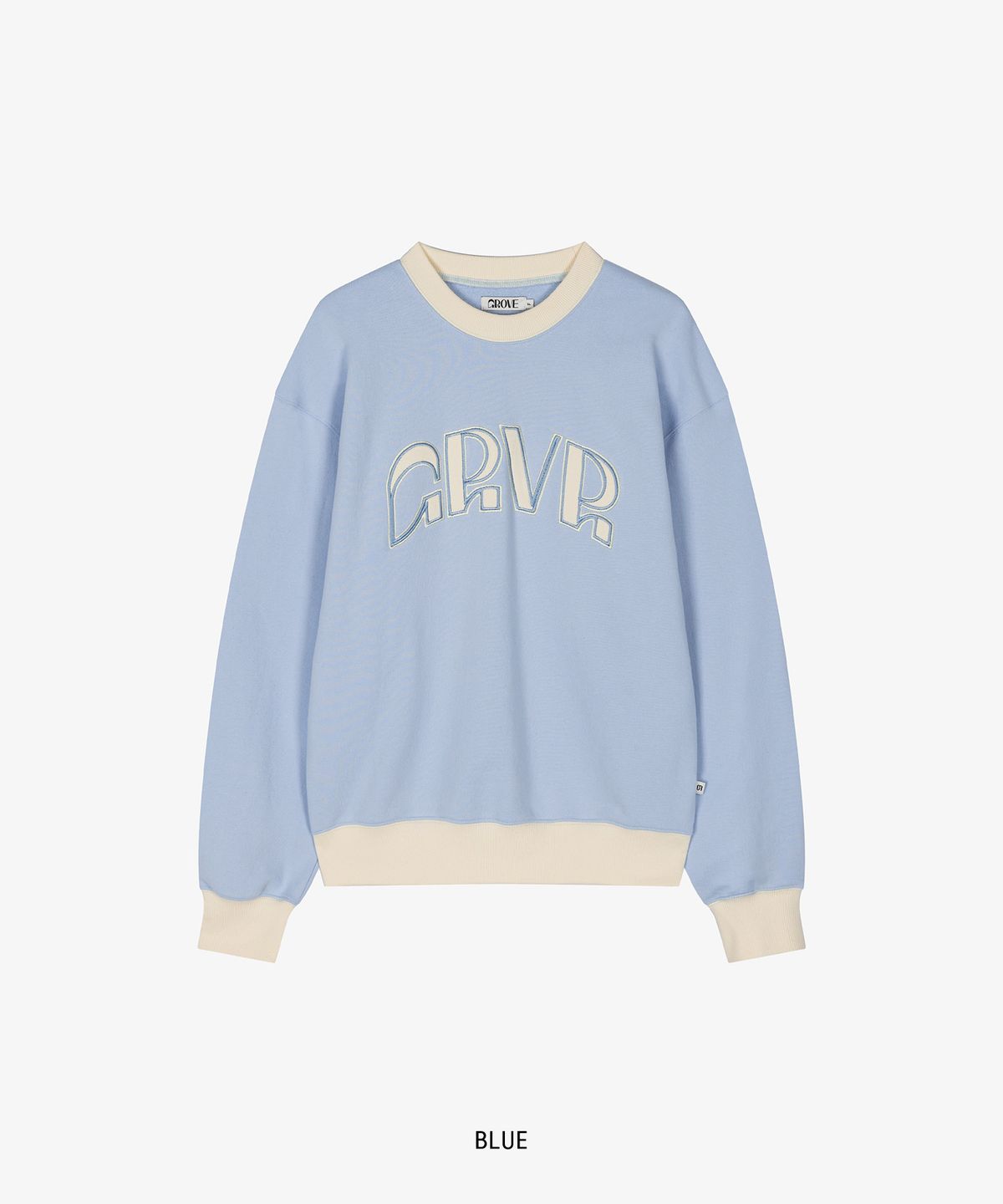 그로브(GROVE) GRVR COLOR SWEATSHIRT [3COLORS]