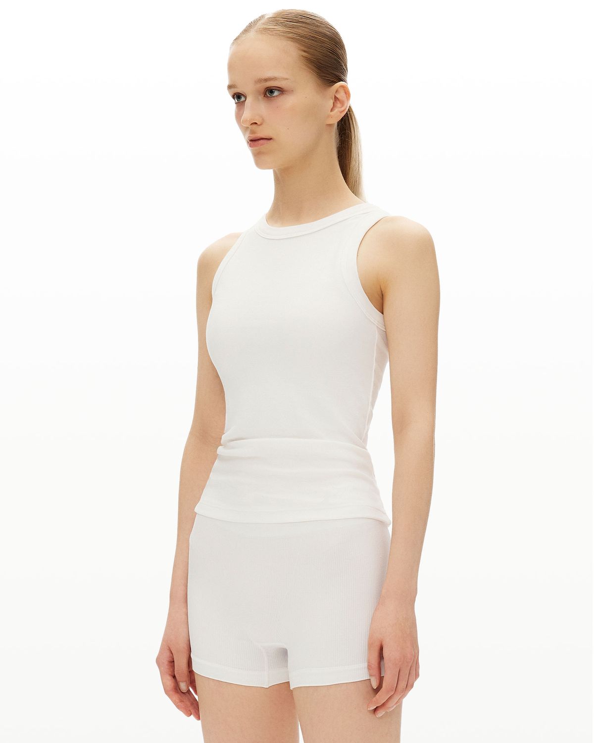 후포(HOOPOE) hoopoe tank top _pure white