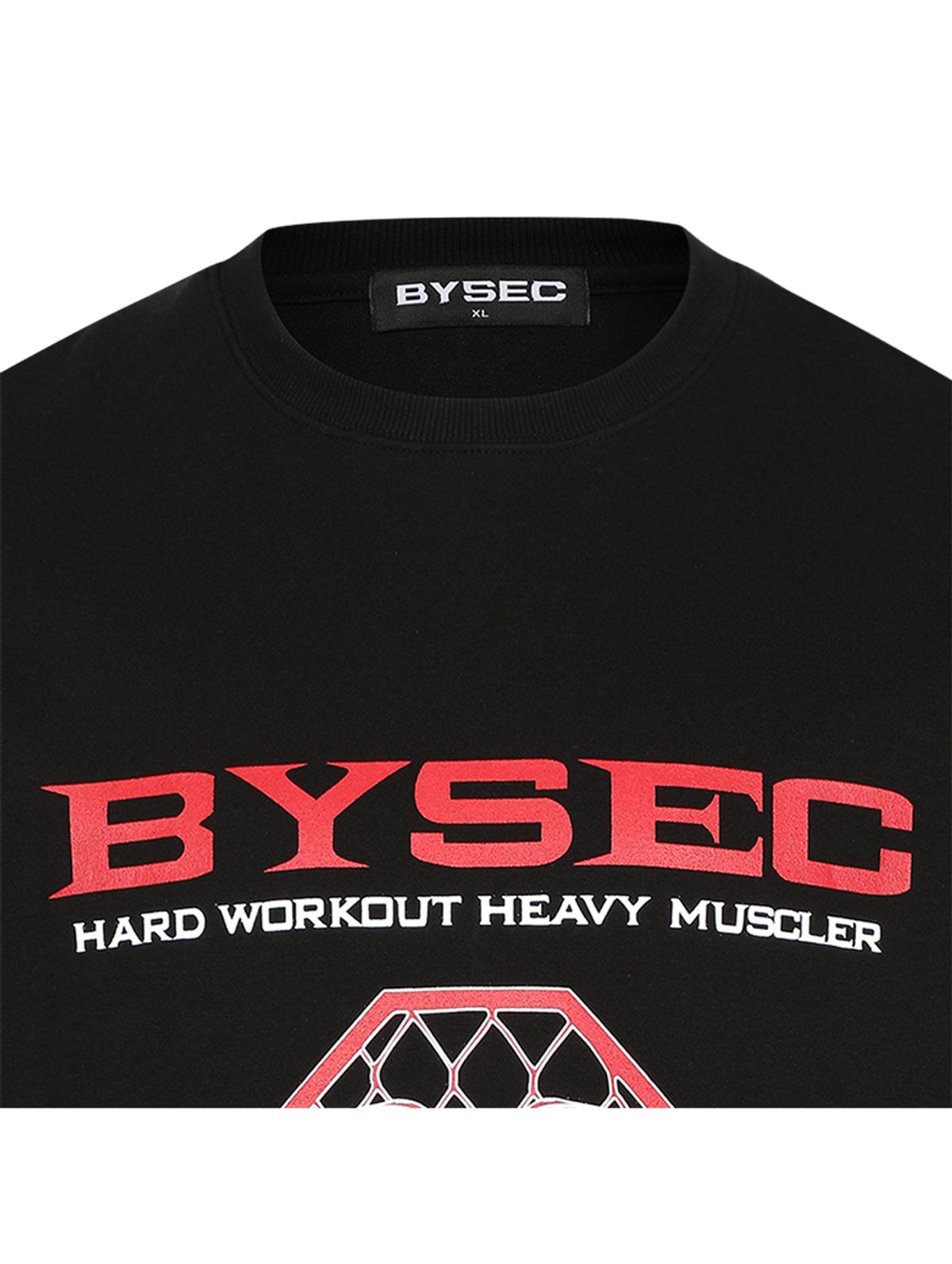 바이젝(BYSEC) 특양면 MMA 오버핏 반팔 티셔츠_2Color