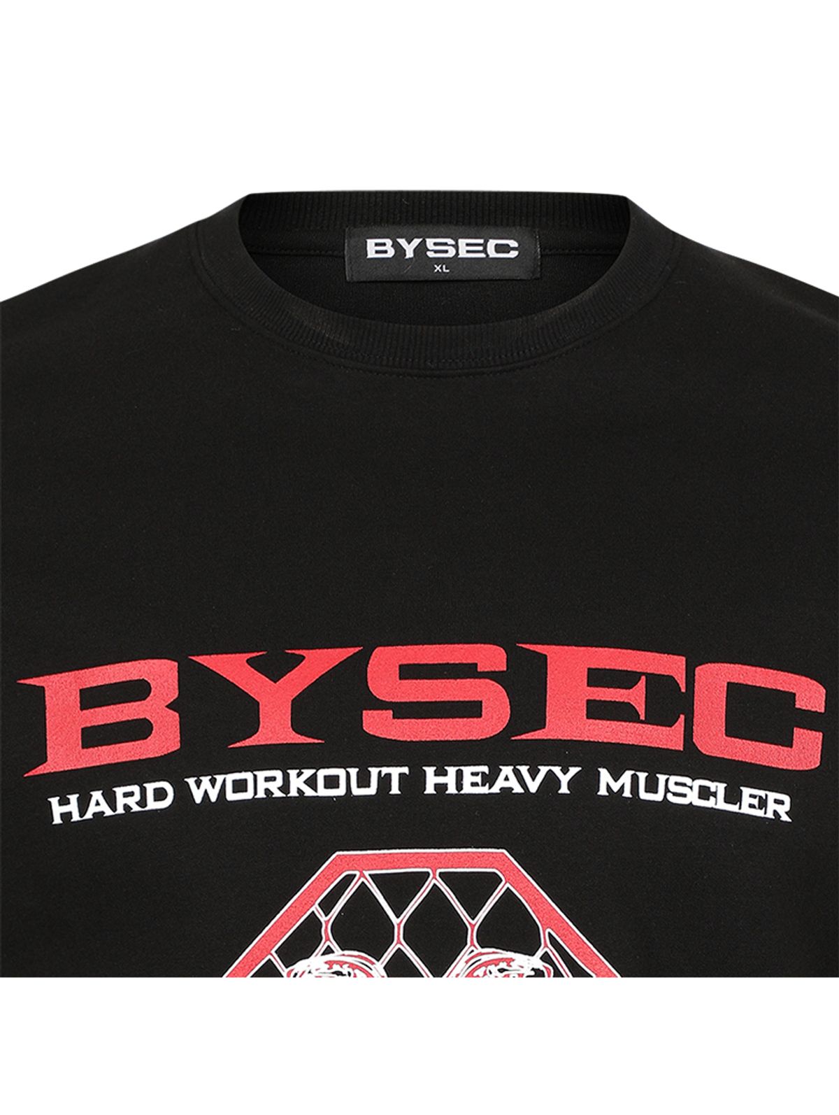 바이젝(BYSEC) 특양면 MMA 머슬핏 반팔 티셔츠_2Color