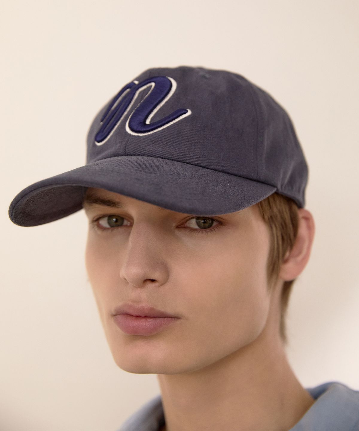 노앙(NOHANT) N LOGO BALL CAP NAVY