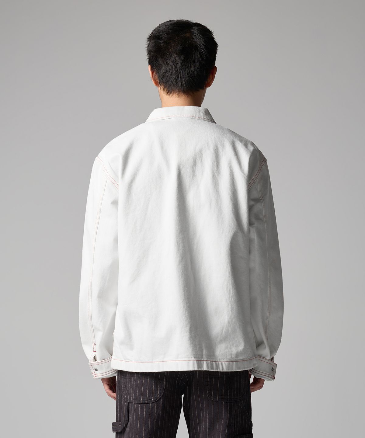 디키즈(DICKIES) 루이스타운 데님 재킷 Egret