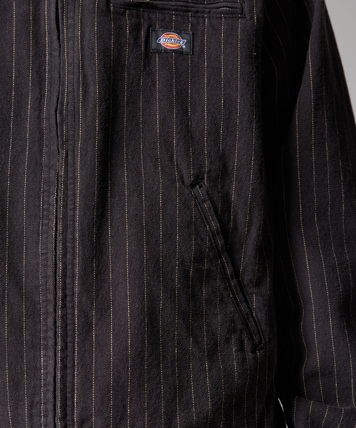 디키즈(DICKIES) 히코리 아이크 재킷 Black