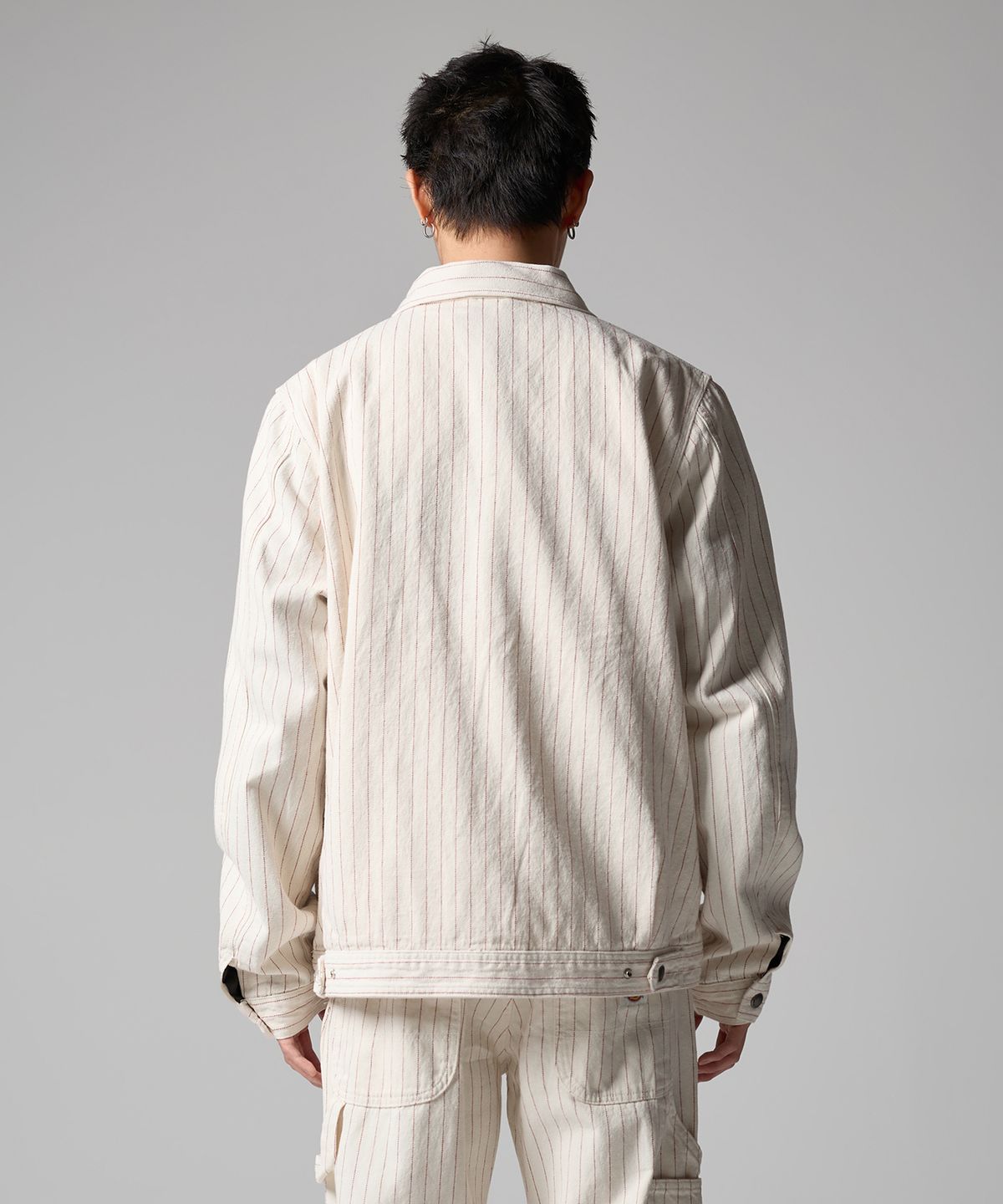 디키즈(DICKIES) 히코리 아이크 재킷 Egret