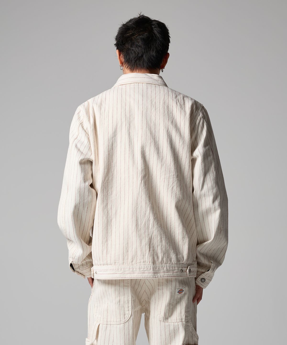 디키즈(DICKIES) 히코리 아이크 재킷 Egret