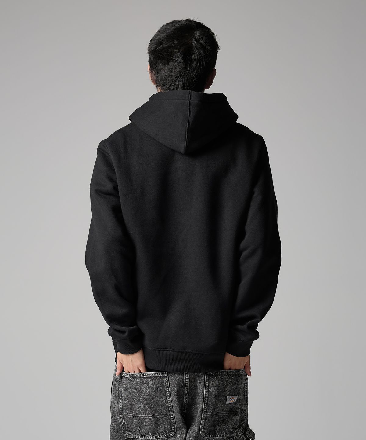 디키즈(DICKIES) 오크포트 후드 Black