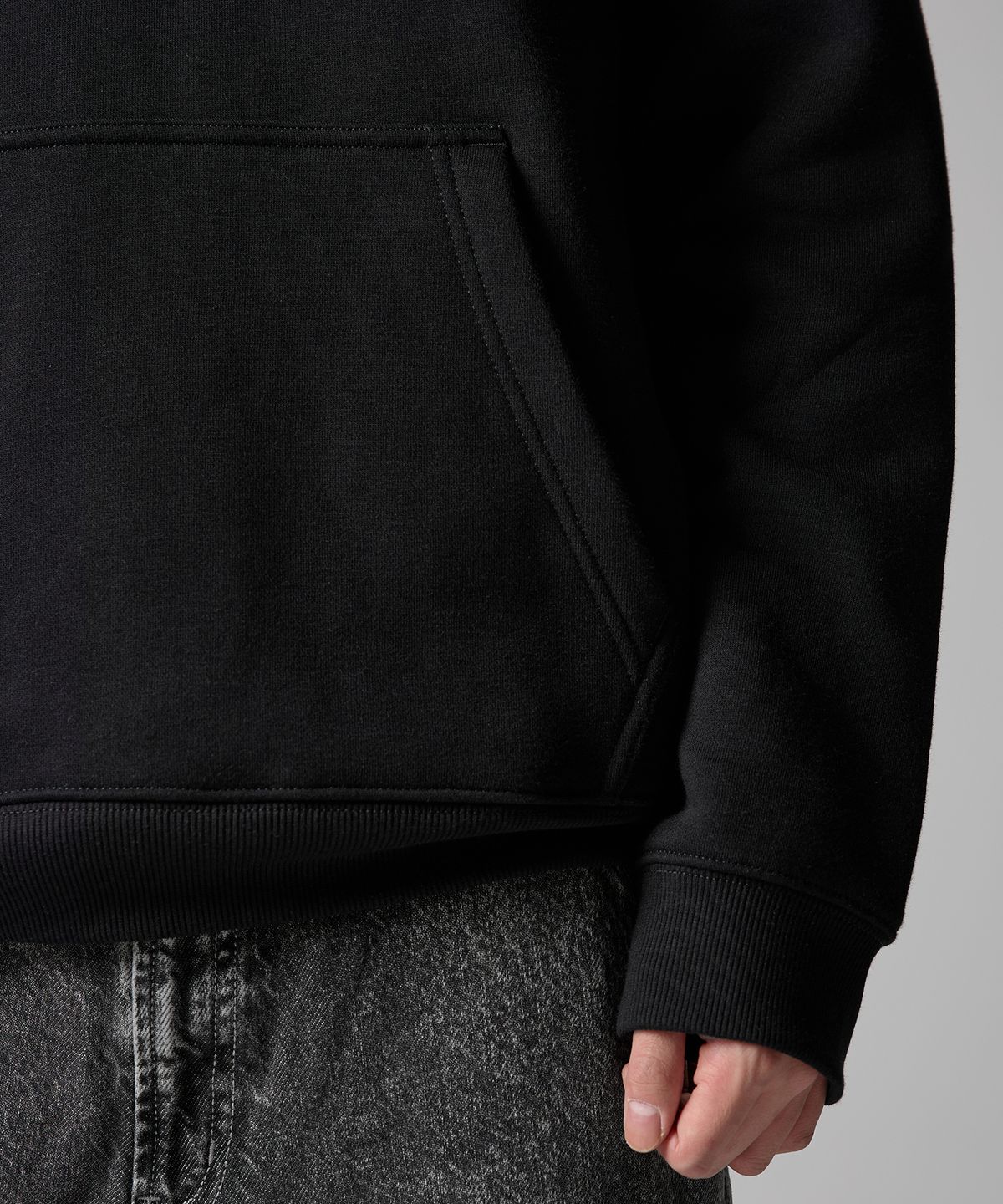 디키즈(DICKIES) 오크포트 후드 Black