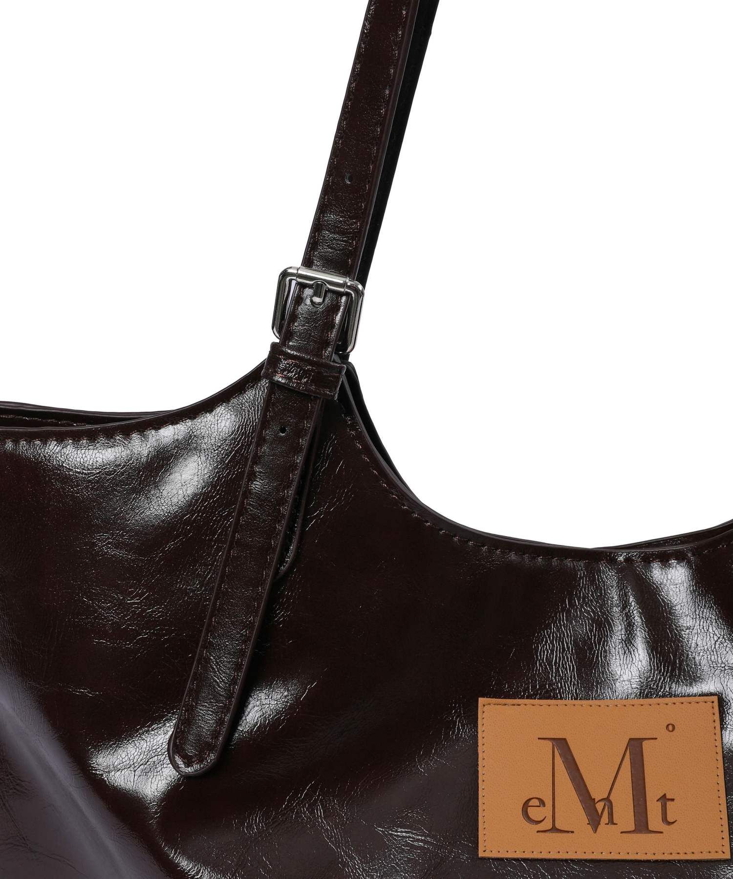 ☆MUCENT☆ Armand Front Buckle Leather Shoulder Bag Unisex MUSINSA | MUCENT Armand Front Buckle Leather Shoulder Bag