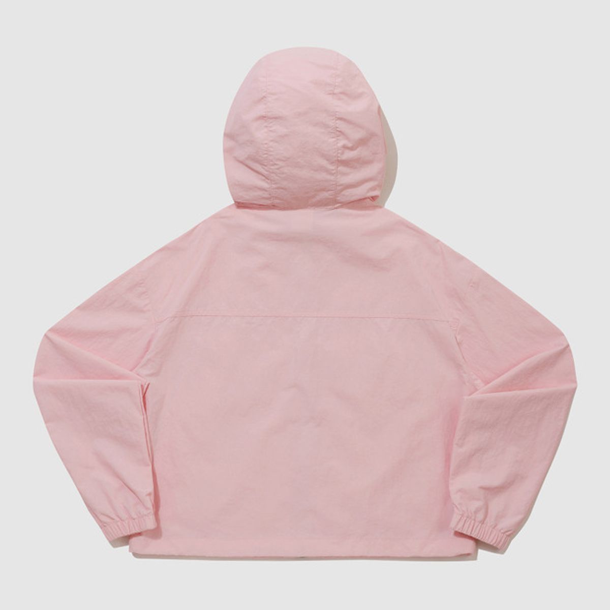 엄브로(UMBRO) 클래식 우먼스 후드형 바람막이 집업 자켓 핑크(UQ222CJK43)