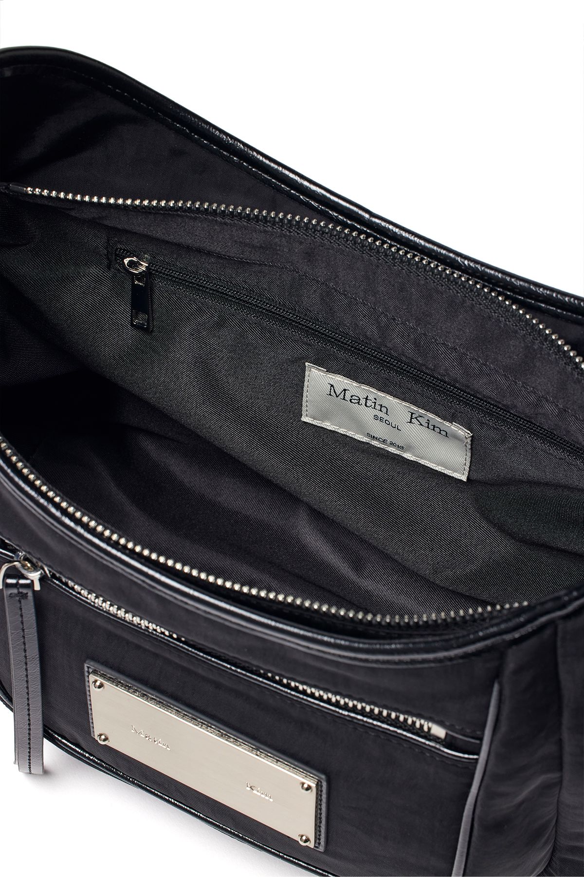 ショルダーバッグ・ポシェット [MATINKIM]nylon pocket bag in black MUSINSA公式 | MATIN KIM NYLON POCKET BAG IN BLACK
