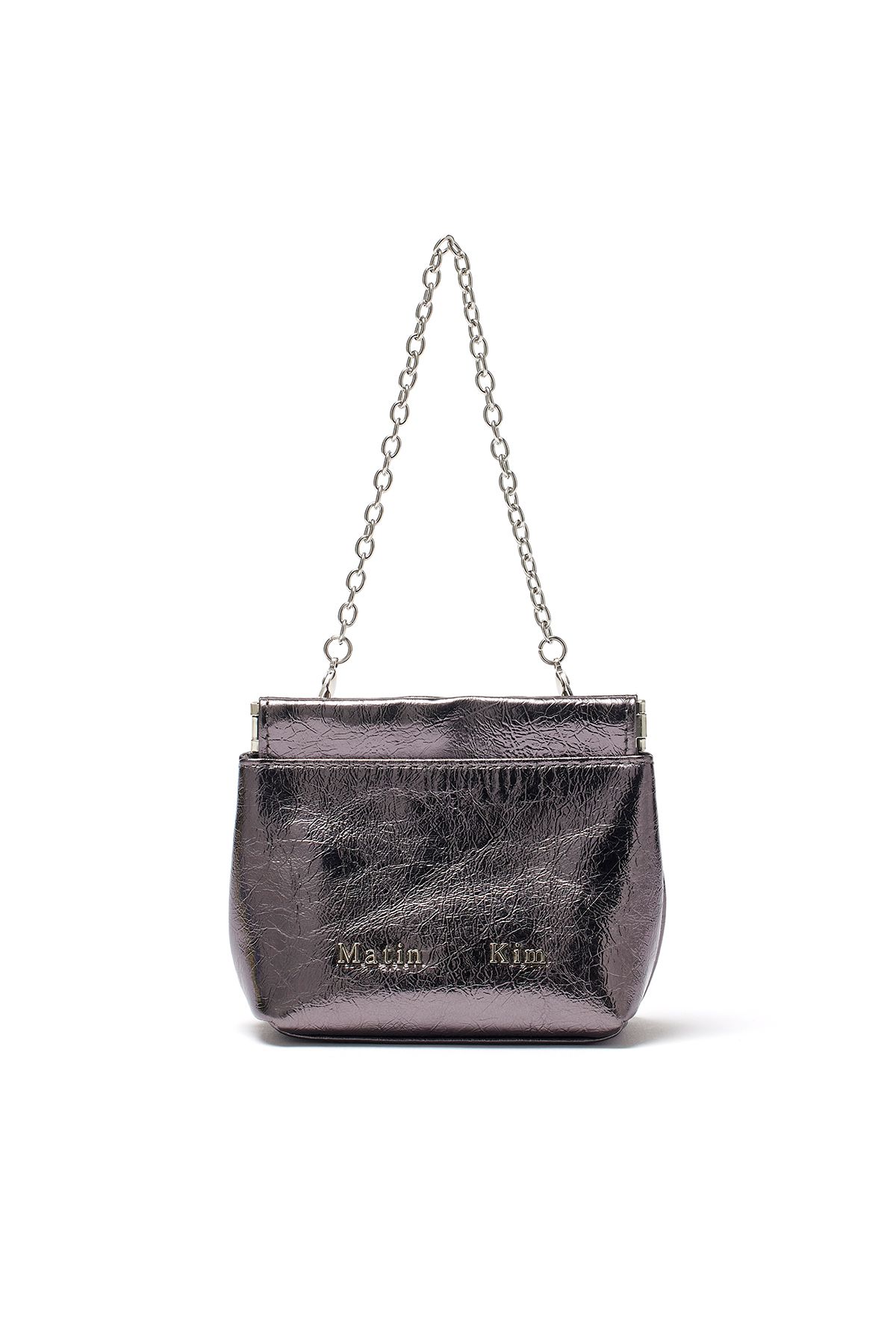 【MATIN KIM】GLOSSY LEATHER MINI WALLET BAG MUSINSA | MATIN KIM GLOSSY LEATHER MINI WALLET BAG IN DARK