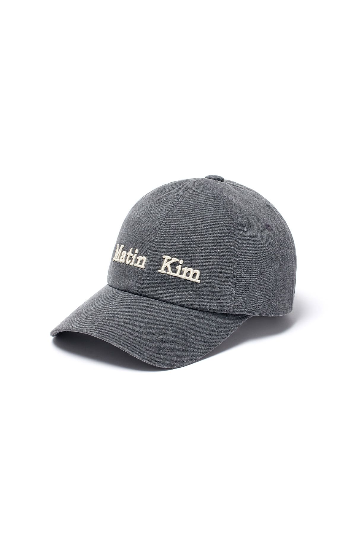 楽天市場】【正規品】 MATIN KIM キャップ LETTERING BALL CAP