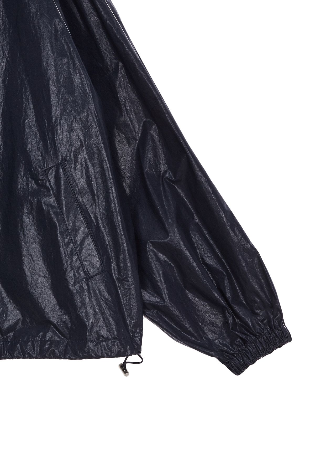 MUSINSA | MATIN KIM MATIN KIM LOGO COATING JUMPER IN NAVY