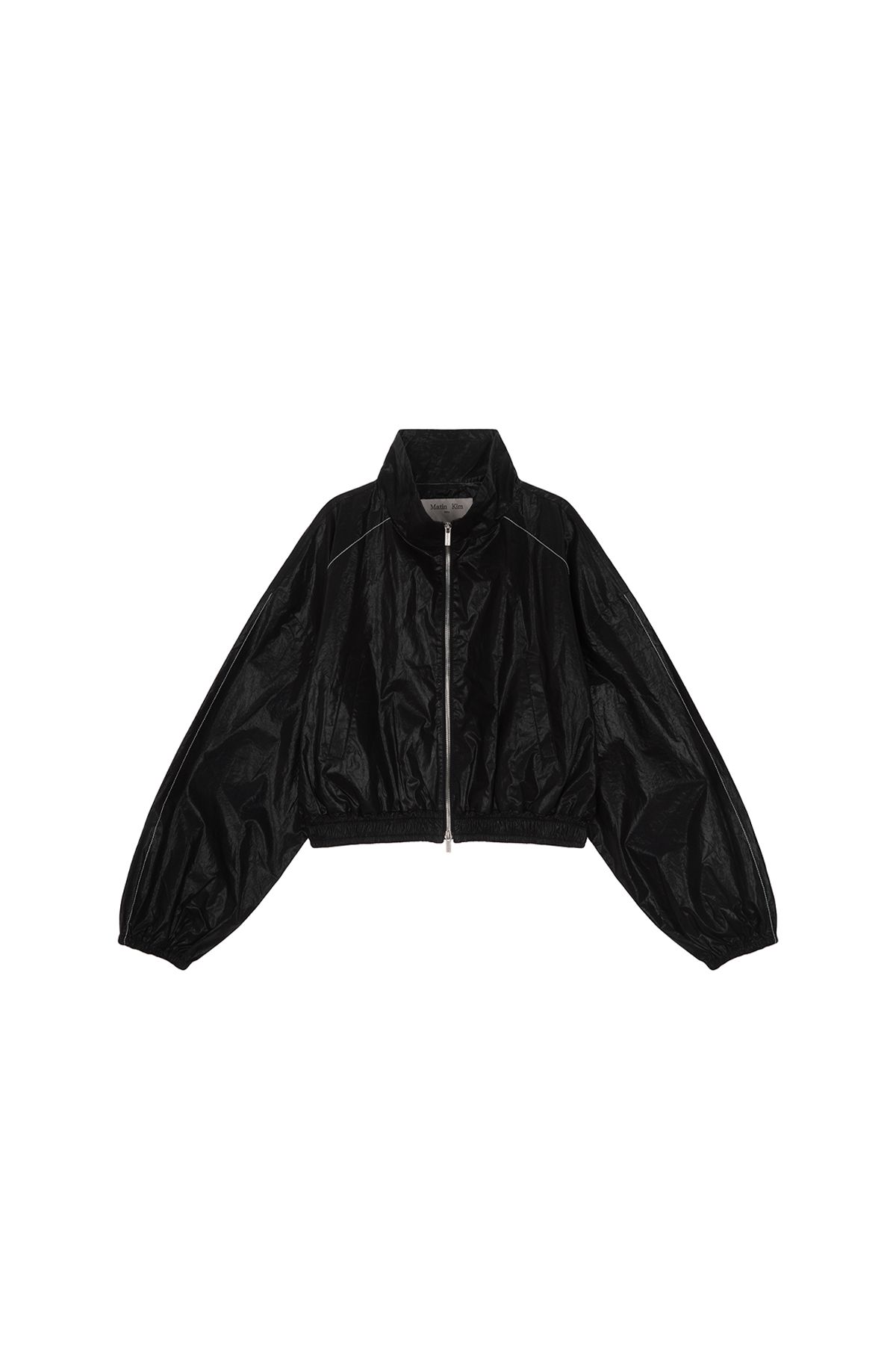 【Matin Kim】 MATIN COATING CROP BLOUSON ★追跡可 MUSINSA公式 | MATIN KIM MATIN COATING CROP BLOUSON IN BLACK