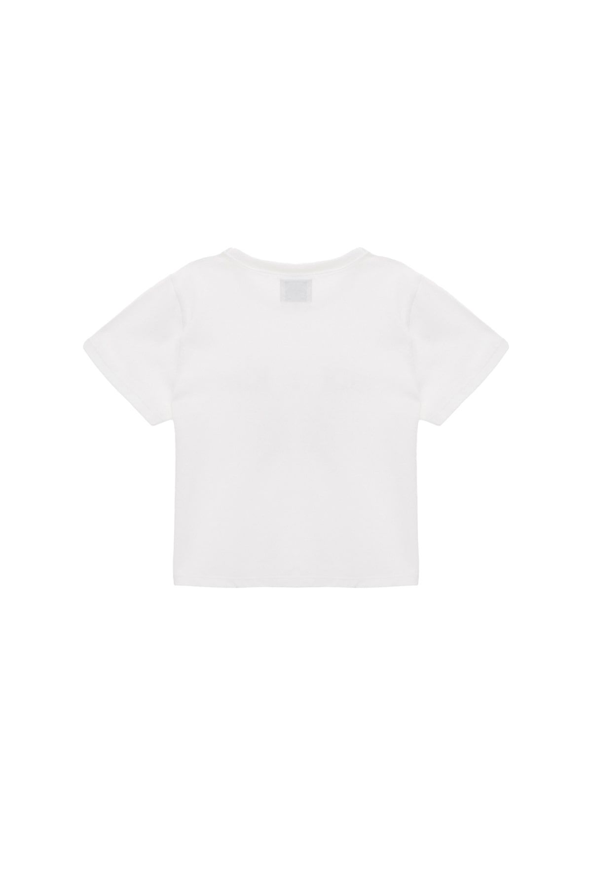 ★Matin Kim★ MATIN SMALL LOGO CROP TOP IN WHITE MK2377TS044 MUSINSA | MATIN KIM MATIN SMALL LOGO CROP TOP IN WHITE