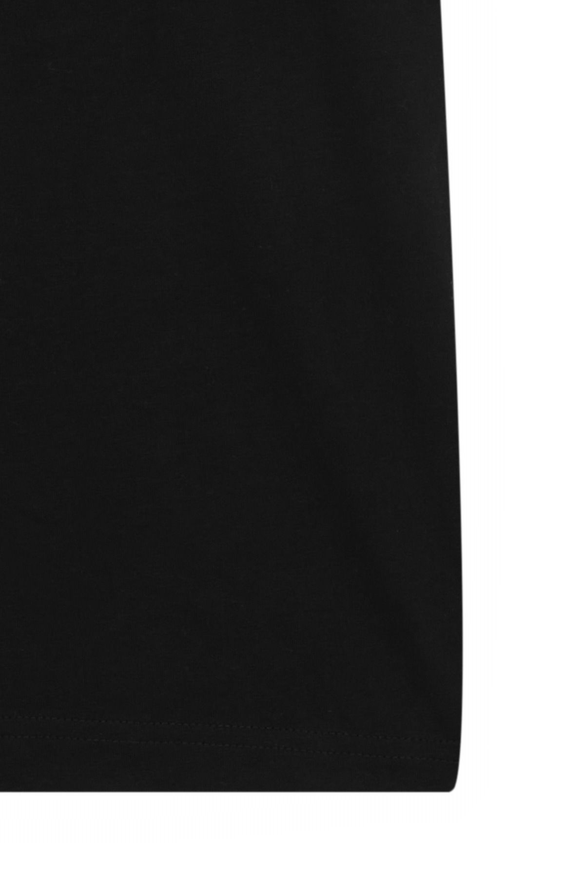 ●Matin Kim●MATIN HERITAGE TOP OVER SIZE IN BLACK Matin Kim Matin Heritage Top In Black | Basic Tees for Women
