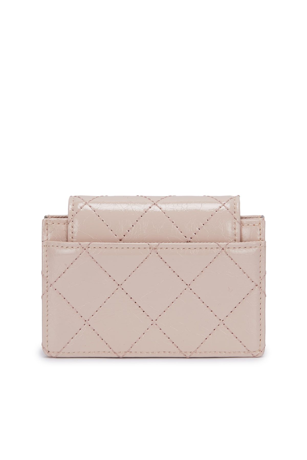 ●Matin Kim●ACCORDION WALLET IN BEIGE MUSINSA公式 | MATIN KIM QUILTING ACCORDION WALLET IN BEIGE