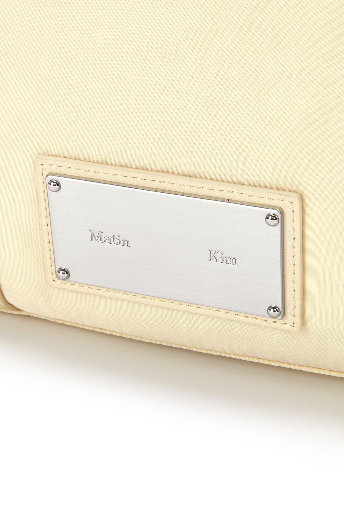 MUSINSA公式 | MATIN KIM [追加20％OFF] SPORTY TOTE BAG IN CREAM