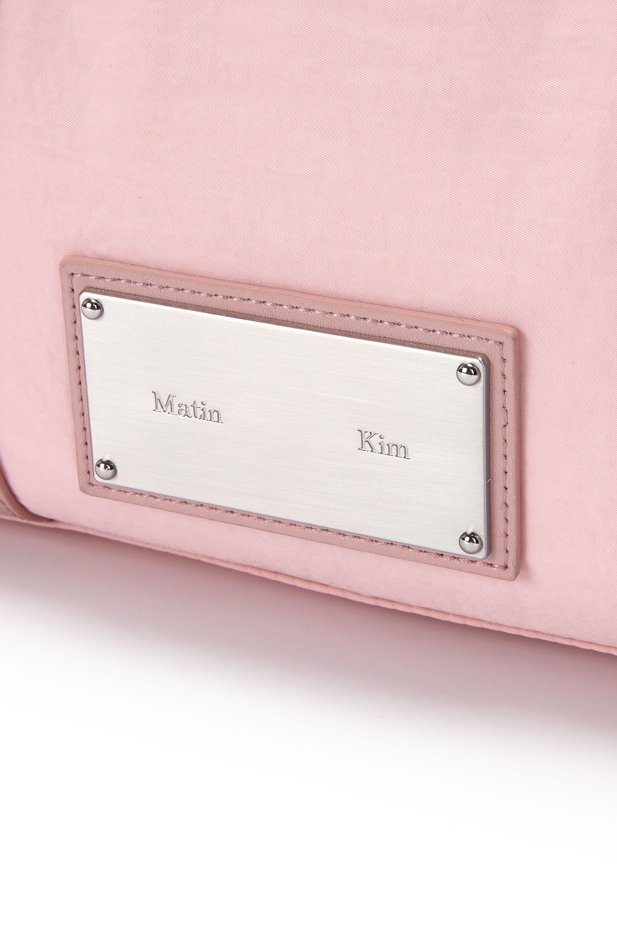 トートバッグ [MATINKIM]sporty tote bag in light pink BABY SPORTY TOTE BAG IN LIGHT PINK – Matin Kim