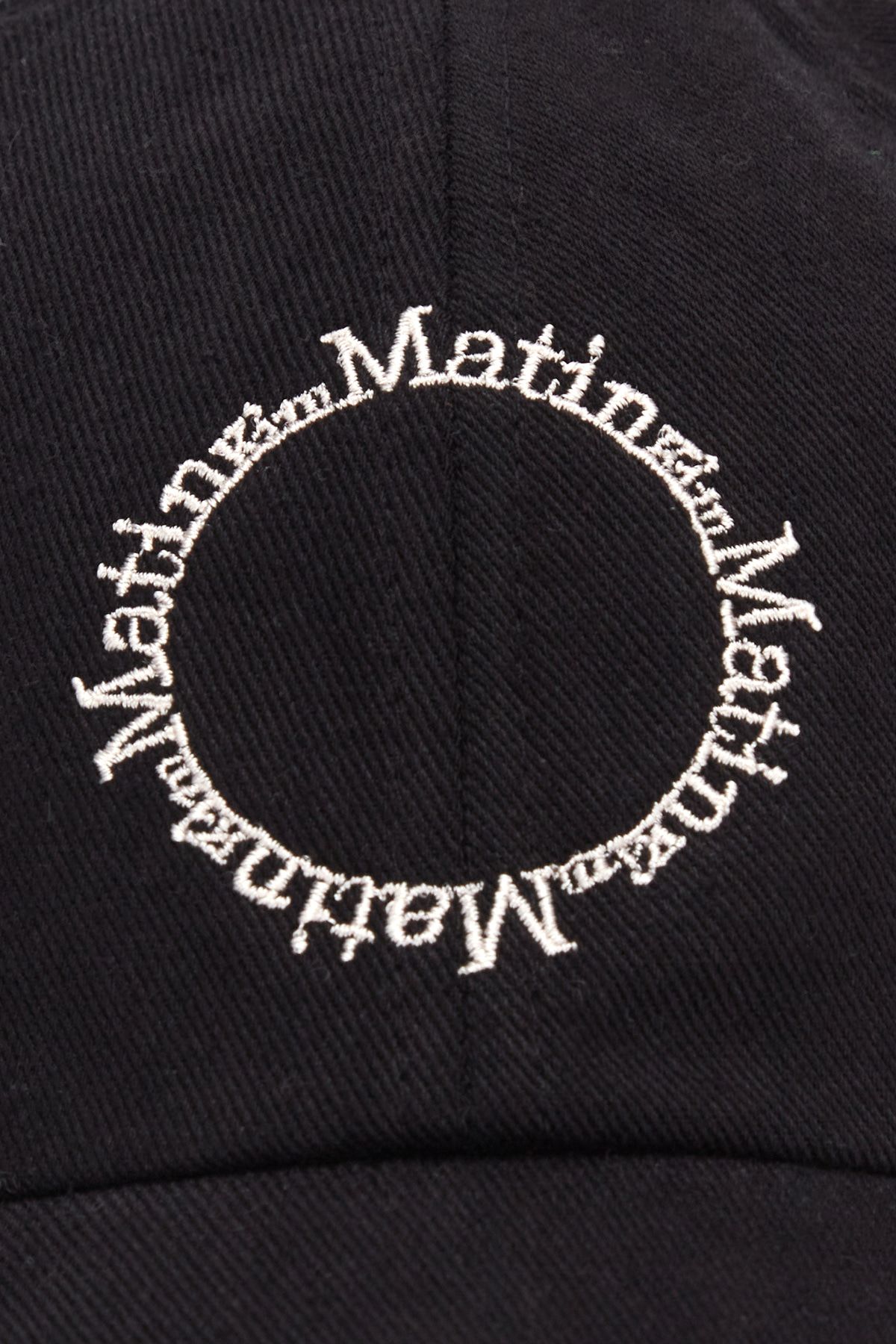 新品 MatinKim MACARON LOGO BALL CAP BLACK Matin Kim】♪♪MACARON LOGO BALL CAP♪♪ (Matin Kim/キャップ