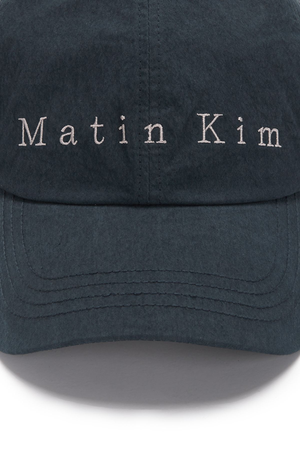 Matin Kim☆MATIN TYPO BALL CAP MUSINSA公式 | MATIN KIM MATIN TYPO BALL CAP IN GREY