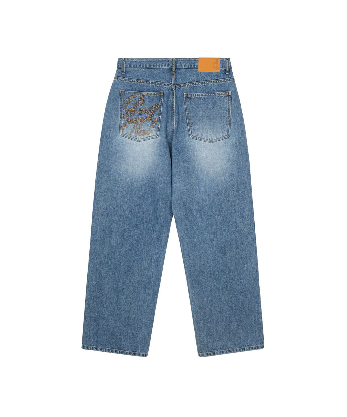 피엔지 저널(PNG JOURNAL) ACADEMIA DENIM PANTS BLUE
