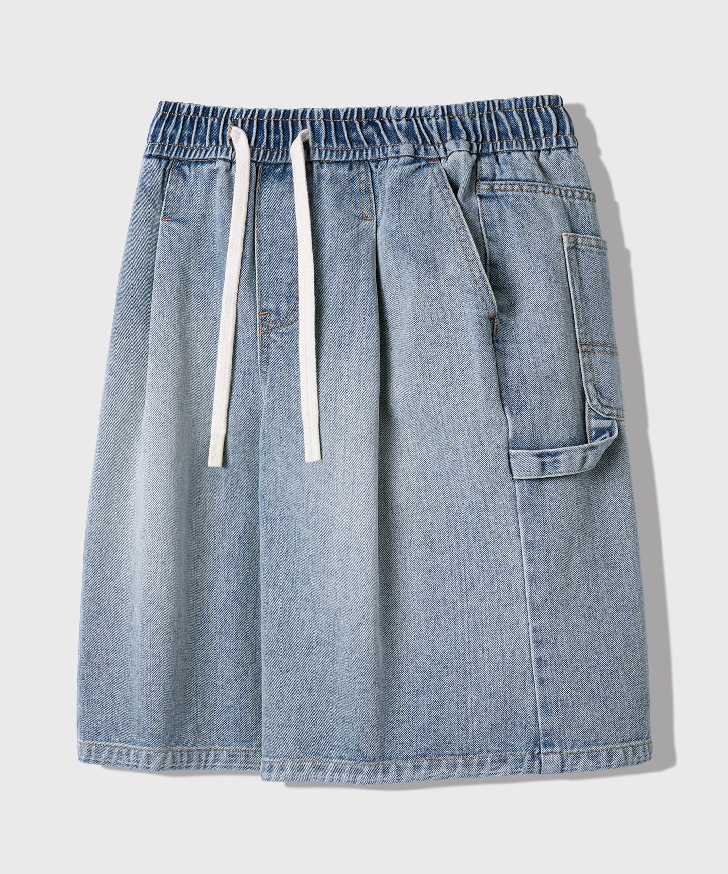 MUSINSA | LEMAIN SECOND Bermuda Wide One-Tuck Carpenter