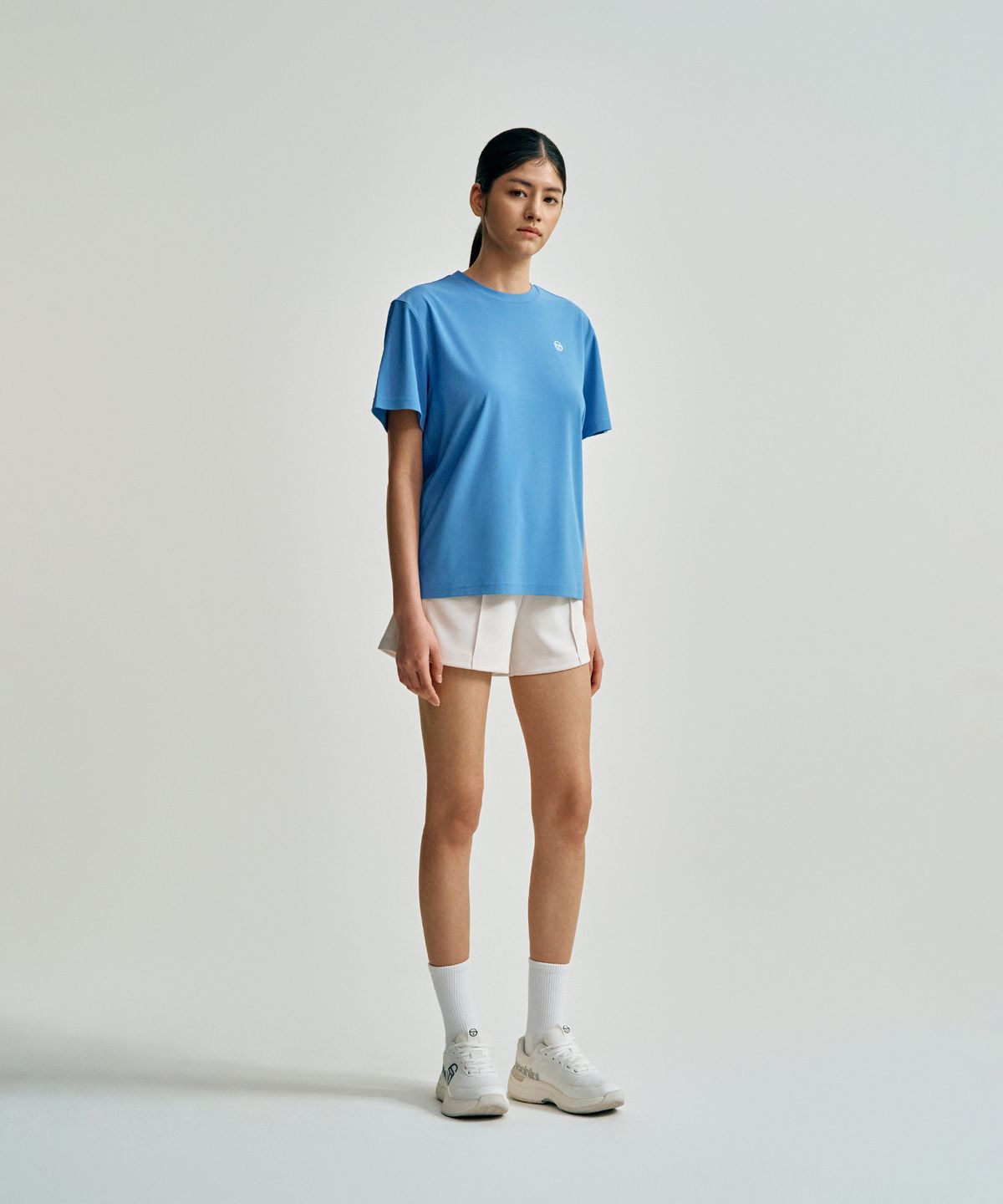 세르지오 타키니(SERGIO TACCHINI) U 레이프레쉬 캄포 피케 반팔 티셔츠 (Indigo)