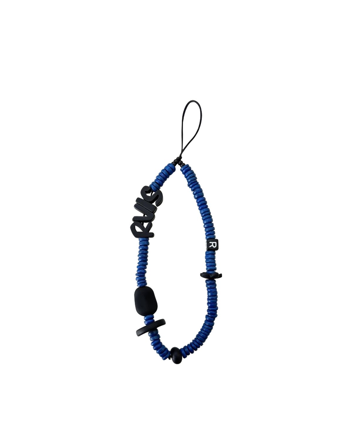 르브아시스(REVOIRSIS) nature beads phone strap blue