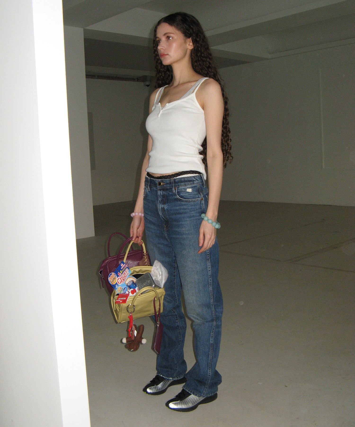 MUSINSA | YEOMIM mini box bag (butter)