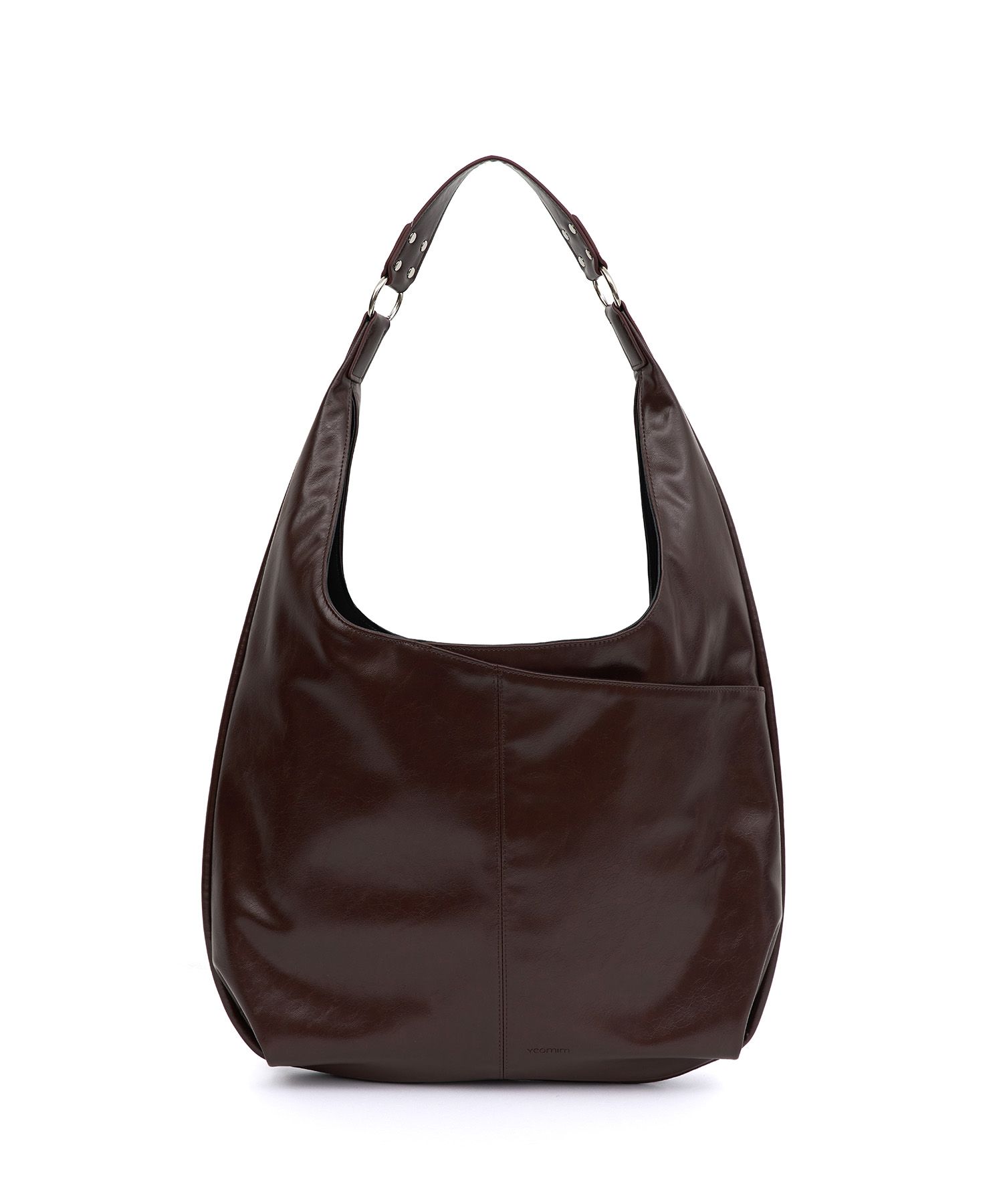 バッグ・カバンその他 YEOMIM slash hobo bag crinkle brown yeo-323 MUSINSA | YEOMIM slash hobo bag (crinkle brown)