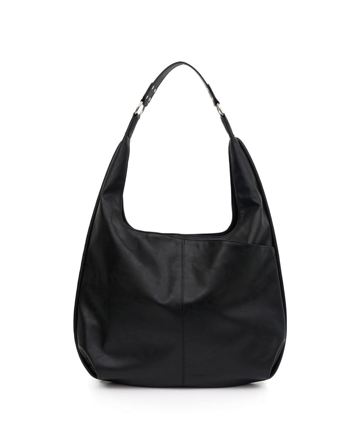 여밈(YEOMIM) slash hobo bag (black)