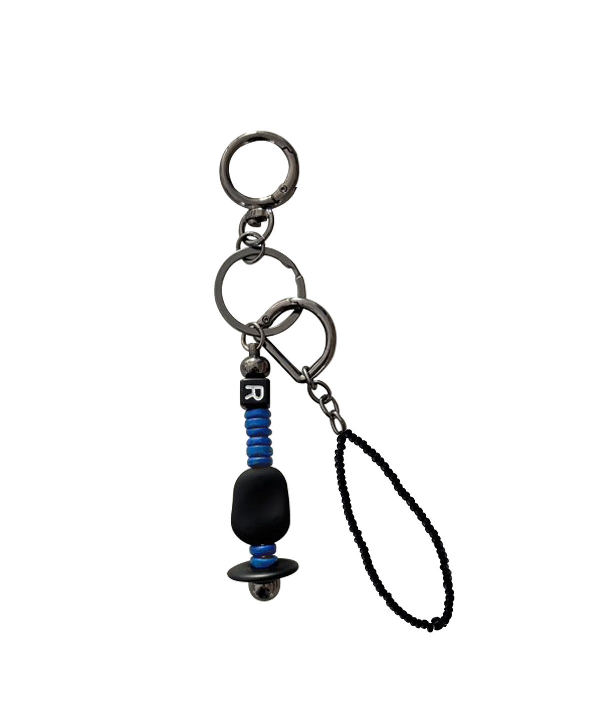 르브아시스(REVOIRSIS) nature beads keyring blue