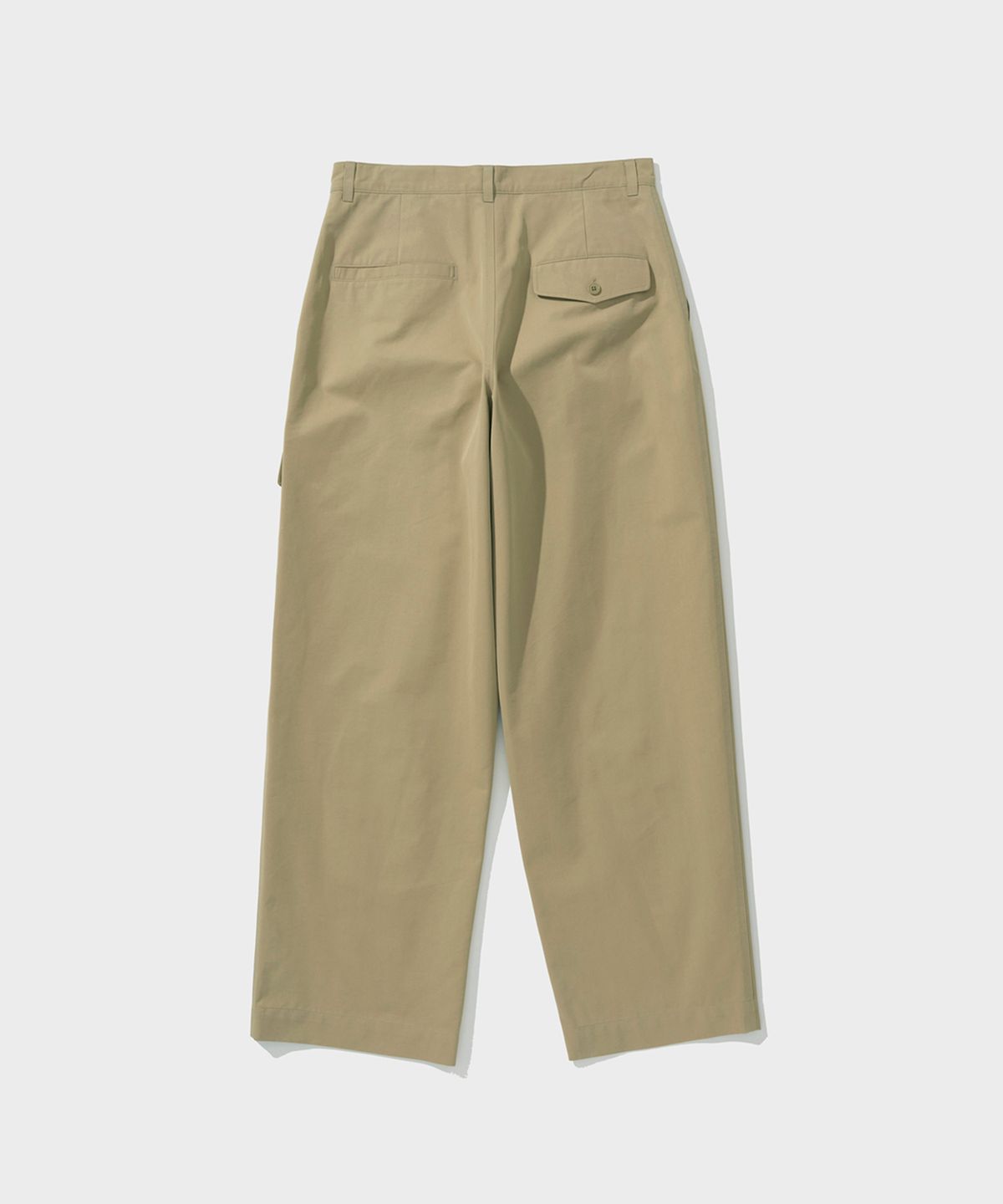 셔터(SHIRTER) DOUBLE PLEATS BIG POCKET PANTS (BEIGE)
