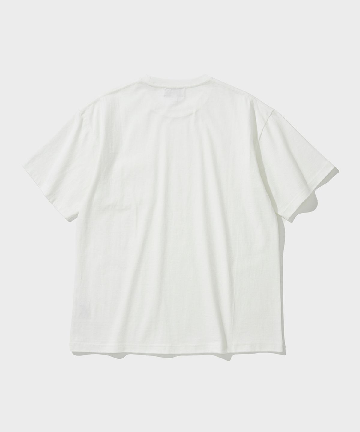 셔터(SHIRTER) FINE COTTON OVERSIZE FIT T-SHIRT (WHITE)