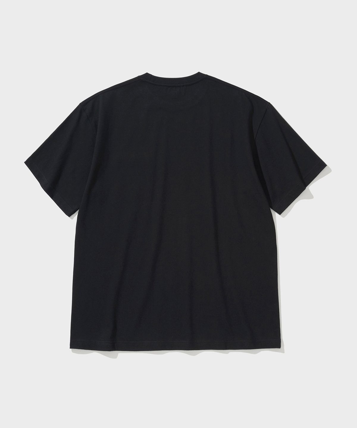 셔터(SHIRTER) FINE COTTON OVERSIZE FIT T-SHIRT (BLACK)
