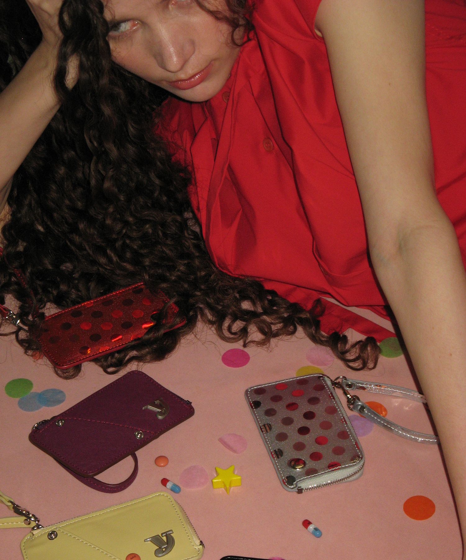 ★YEOMIM★ shine dot wallet (2色) MUSINSA公式 | YEOMIM shine dot wallet (2colors)