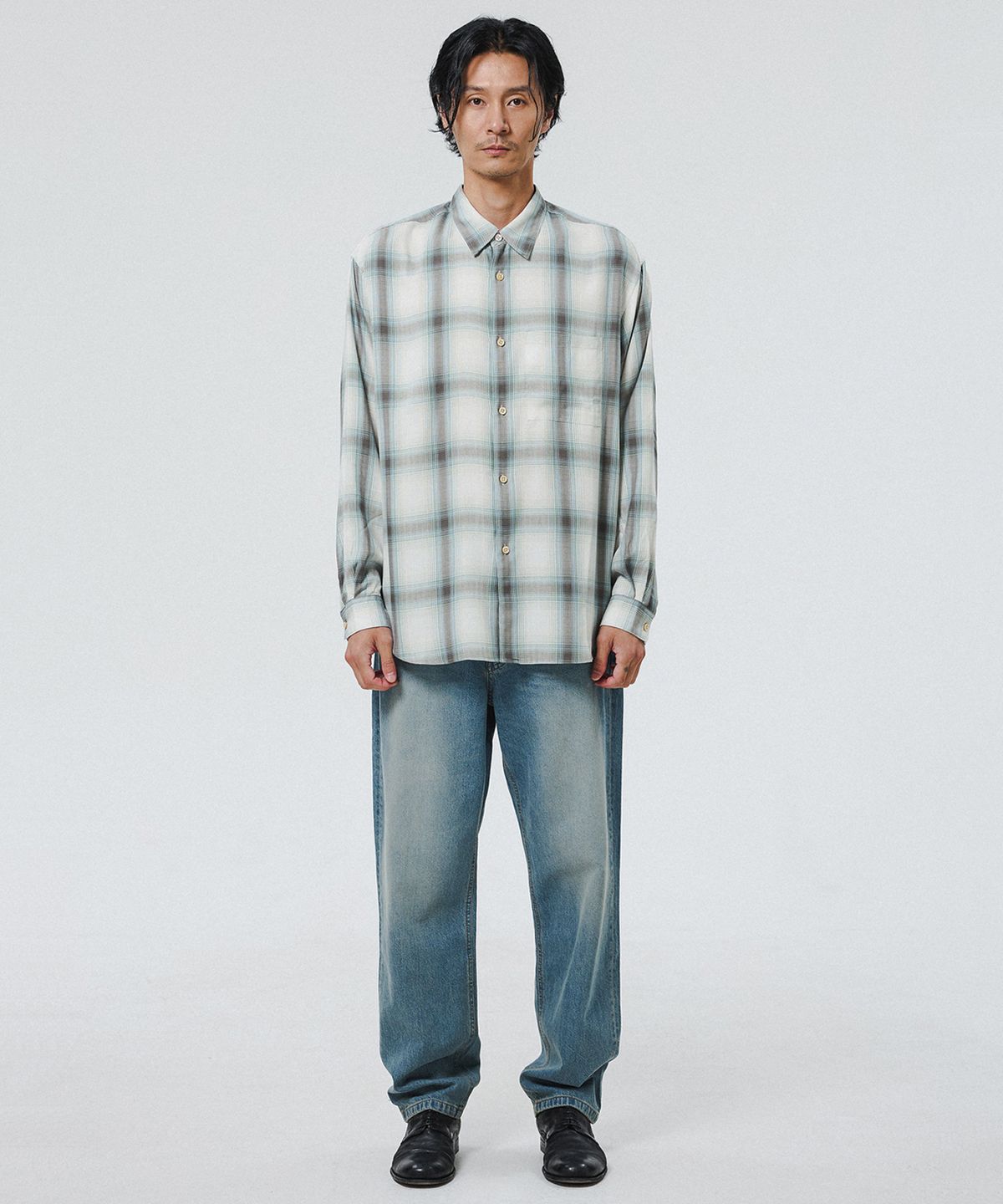 셔터(SHIRTER) FIRST EDITION DENIM PANTS (FADED BLUE)