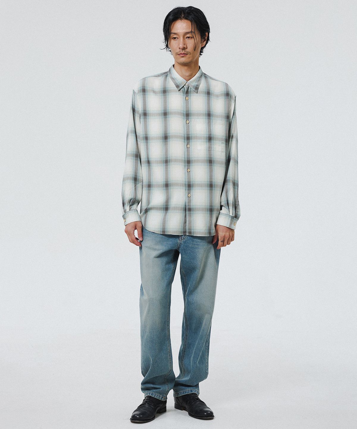셔터(SHIRTER) FIRST EDITION DENIM PANTS (FADED BLUE)