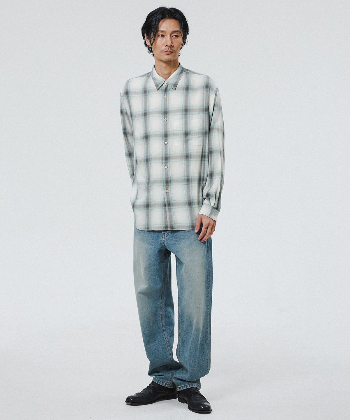 셔터(SHIRTER) FIRST EDITION DENIM PANTS (FADED BLUE)