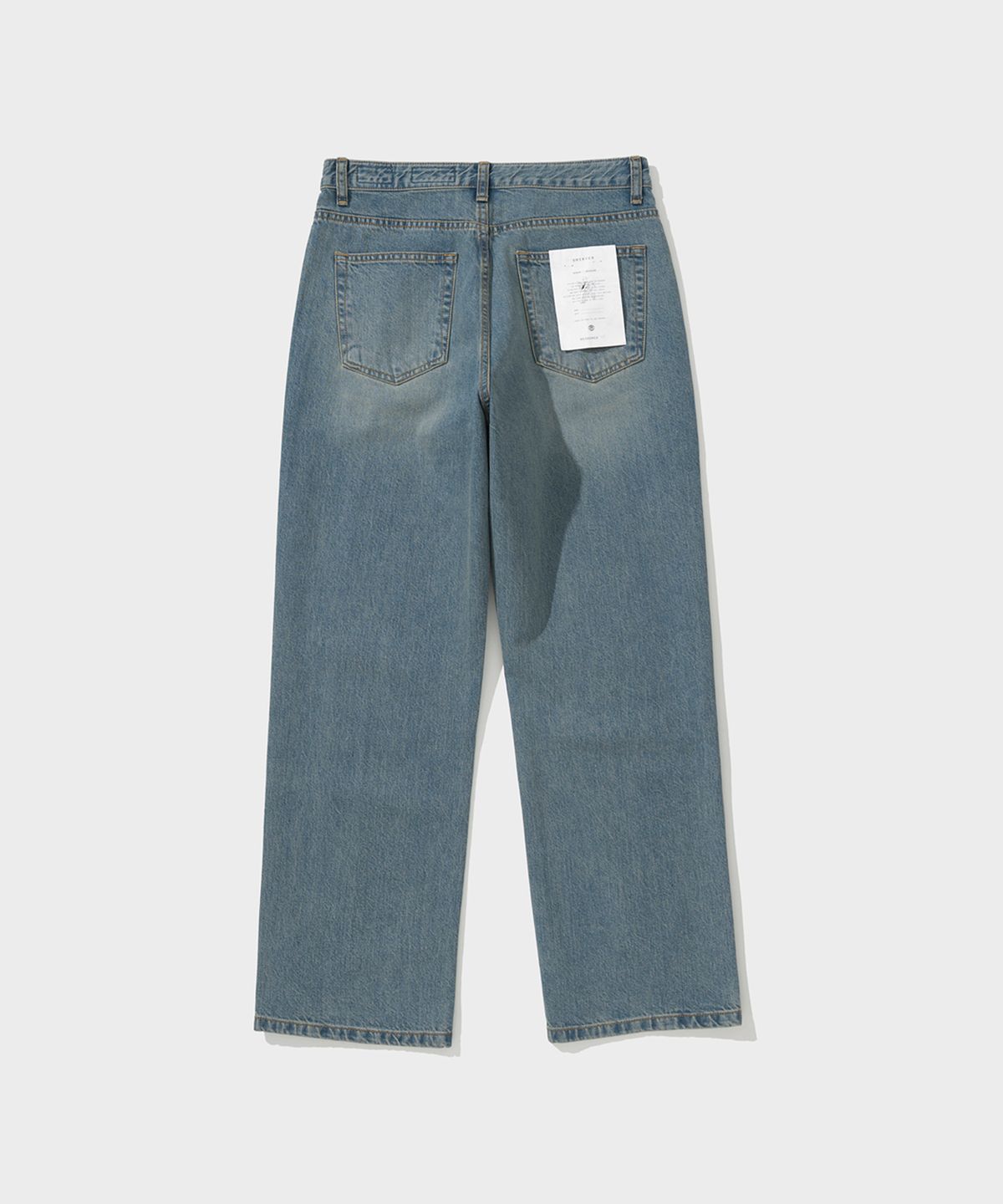 셔터(SHIRTER) SECOND EDITION DENIM PANTS (FADED BLUE)