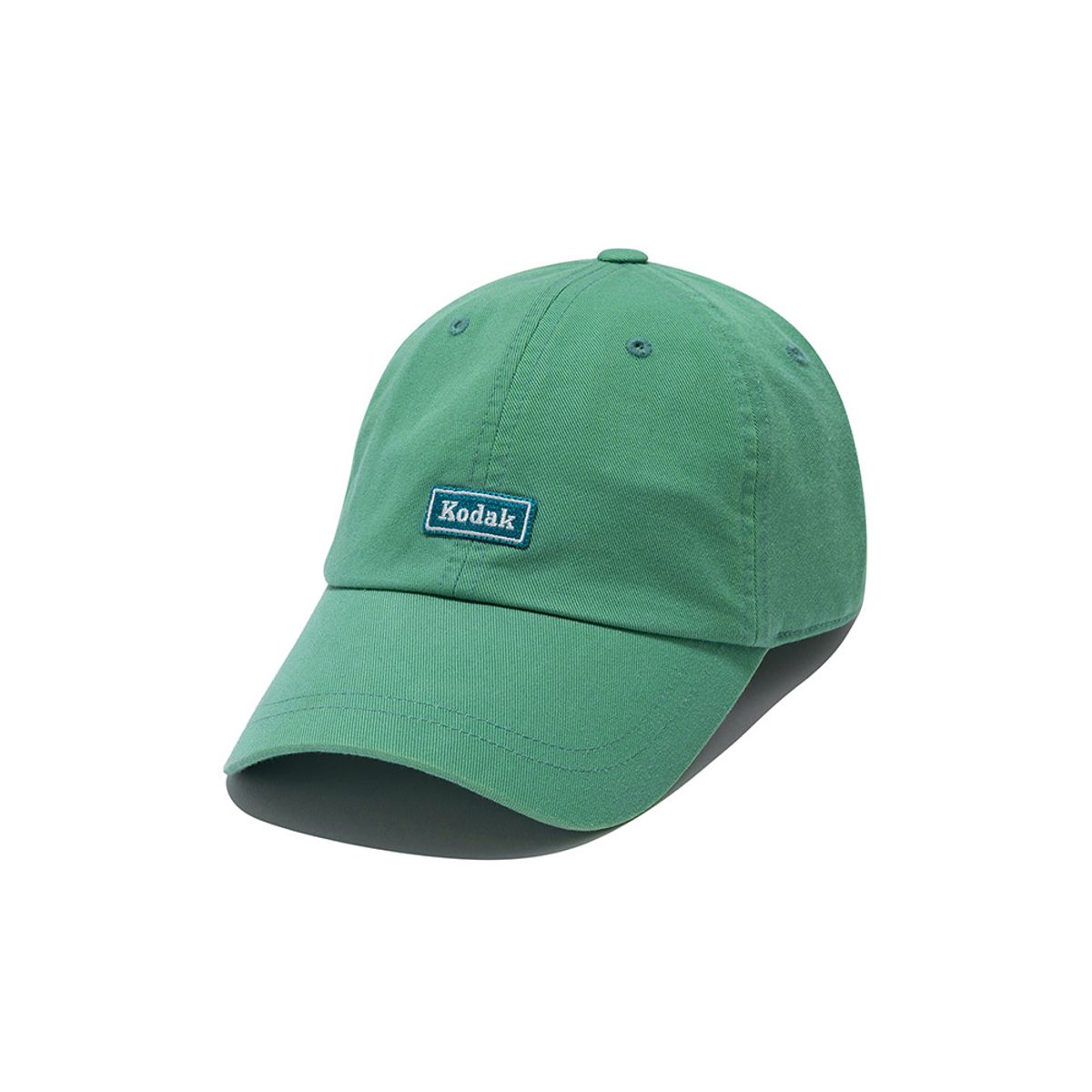 코닥(KODAK) 스몰 와펜 워싱 릴렉스핏 볼캡 GREEN