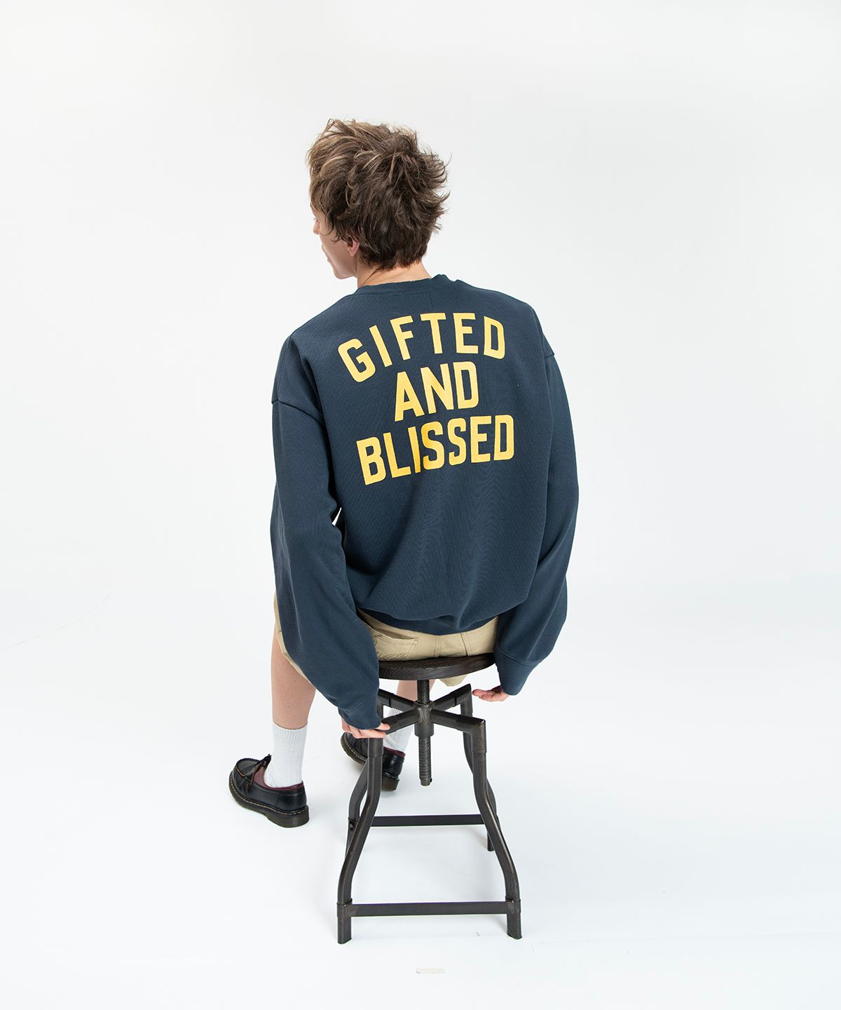 피엔지 저널(PNG JOURNAL) ACADEMIA SWEAT SHIRT NAVY