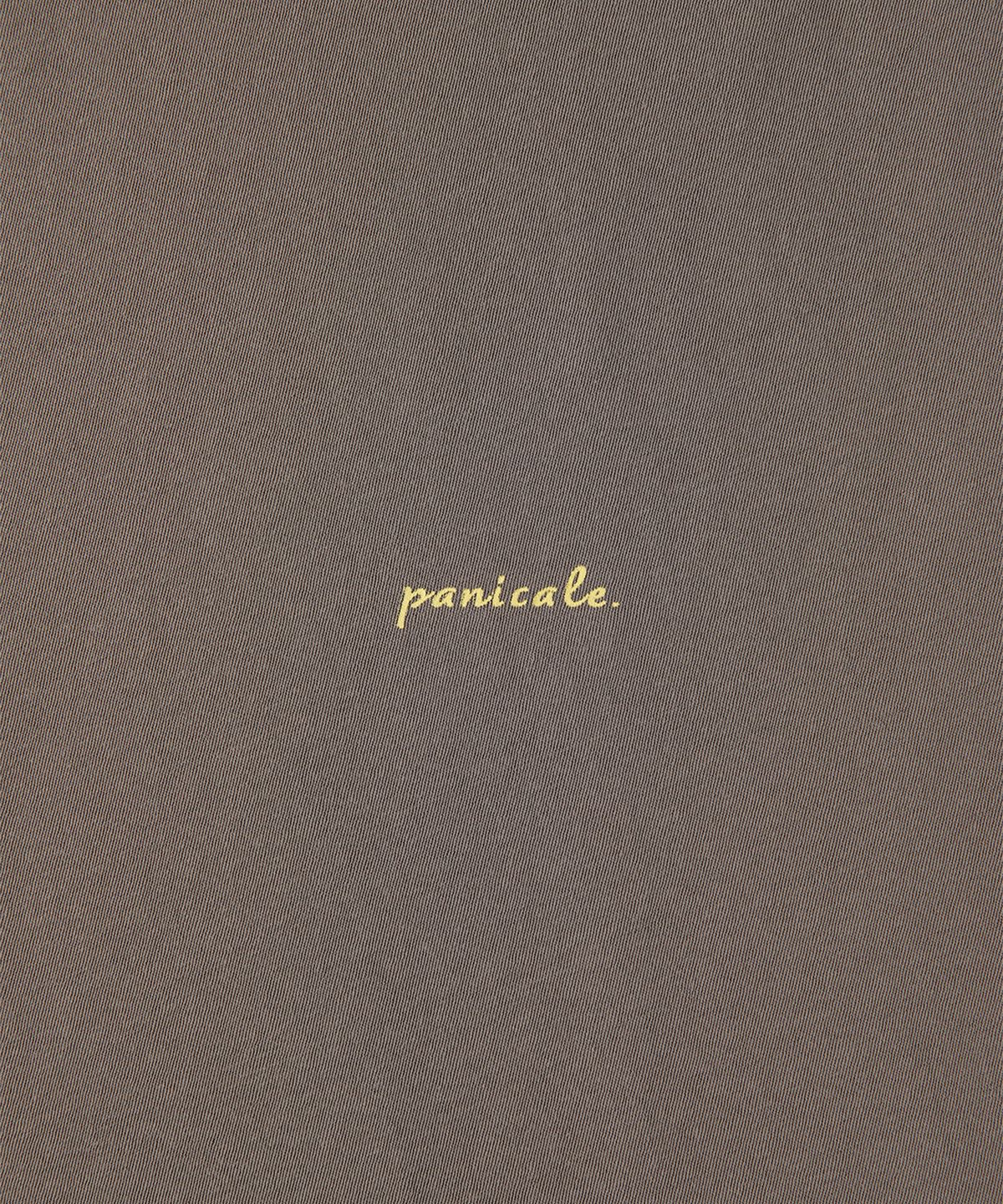 빠니깔레(PANICALE) 차콜 빈티지 워싱 로고 티셔츠