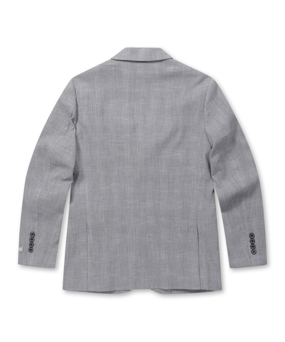 브렌우드(BRENTWOOD) 글렌체크 경량 써커 자켓 BRJBM25551GYX