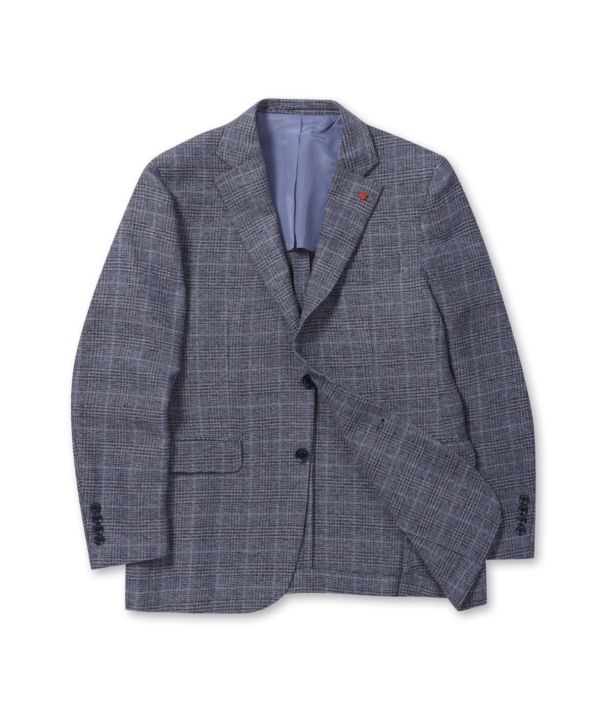 브렌우드(BRENTWOOD) 글렌체크 조직 경량 자켓 BRJBM25421BUX