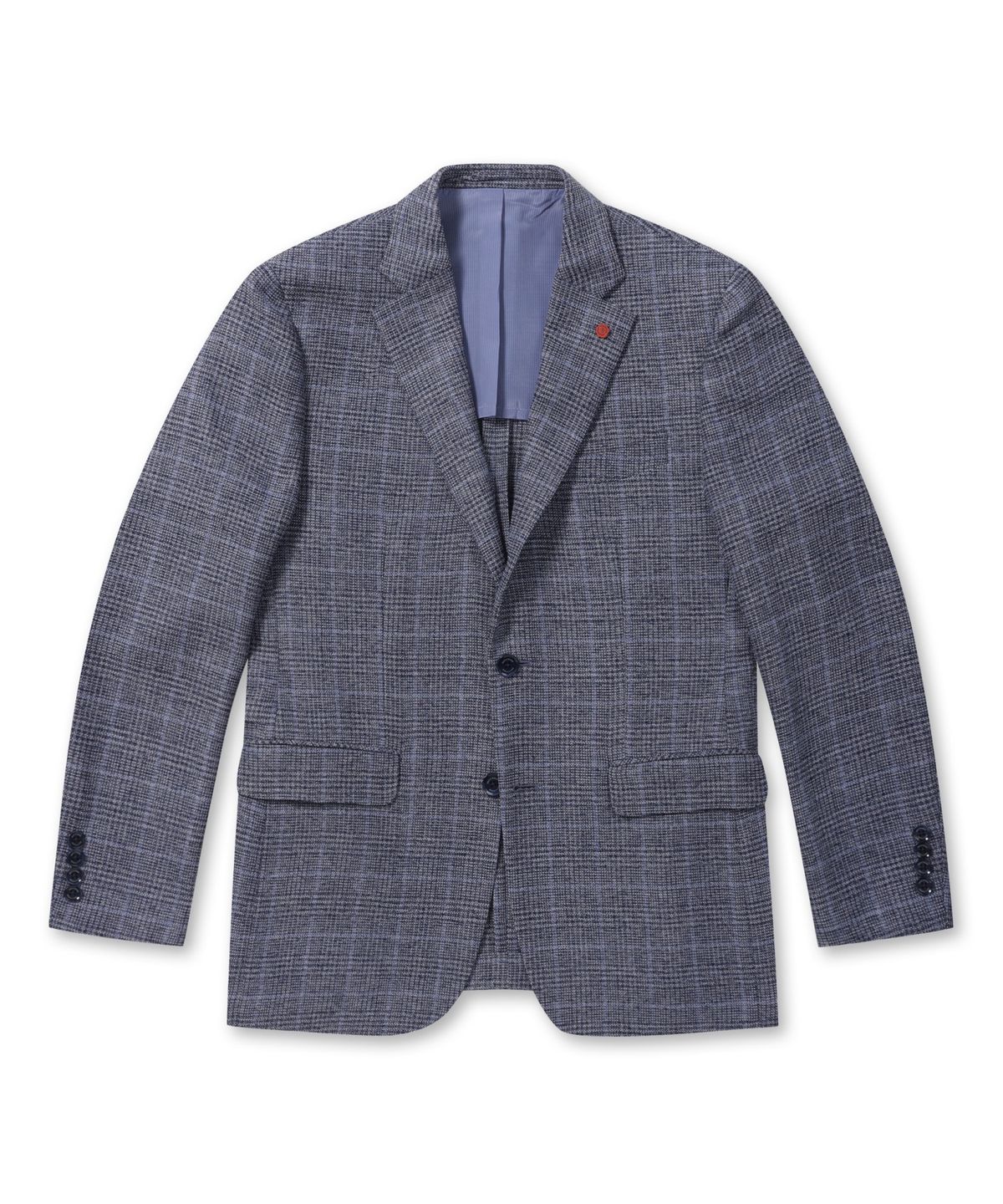브렌우드(BRENTWOOD) 글렌체크 조직 경량 자켓 BRJBM25421BUX
