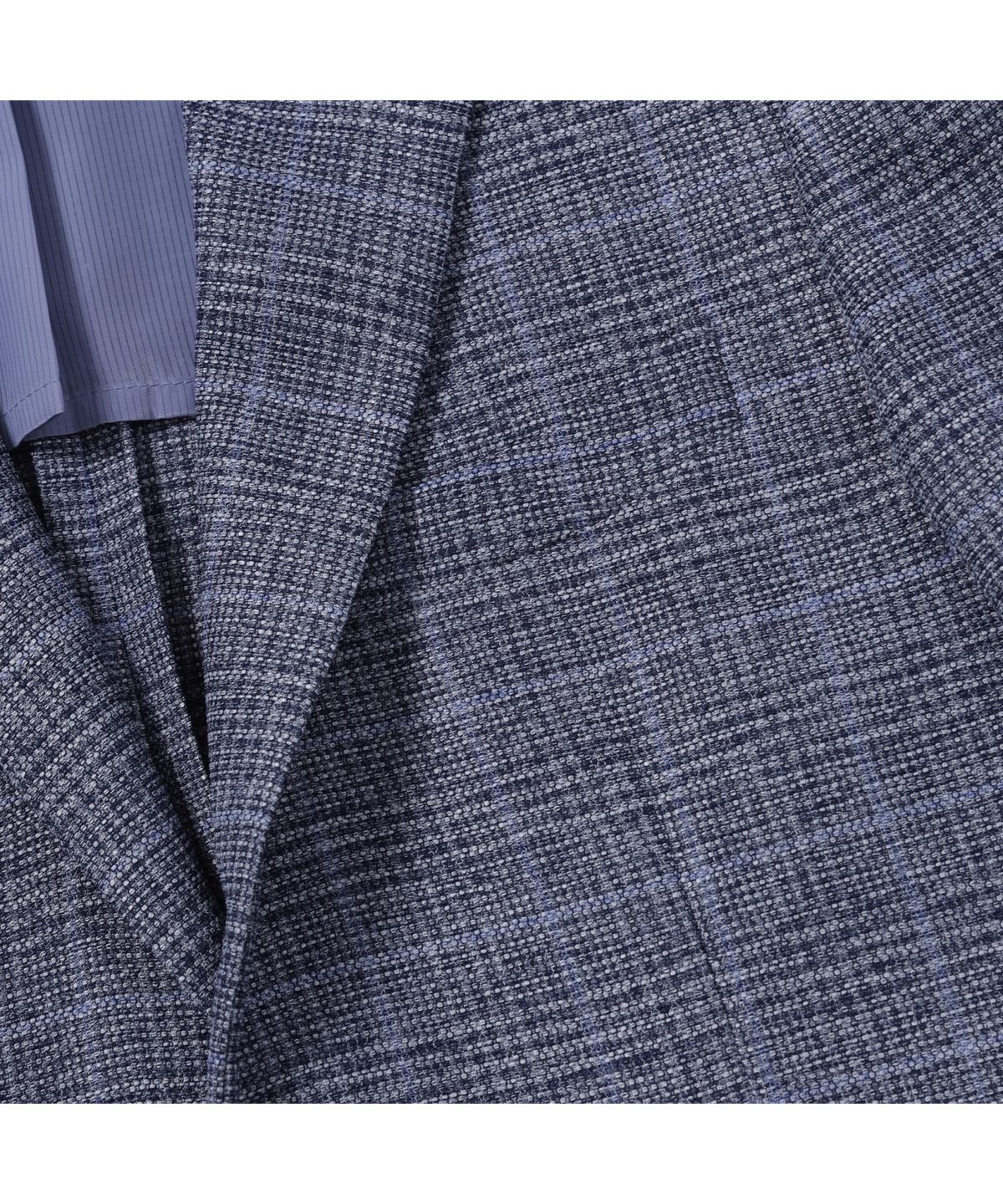 브렌우드(BRENTWOOD) 글렌체크 조직 경량 자켓 BRJBM25421BUX