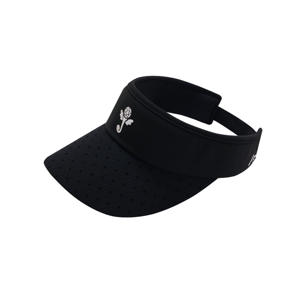 제이제인(J.JANE) 레이스 진주 리본 썬캡 (Black)